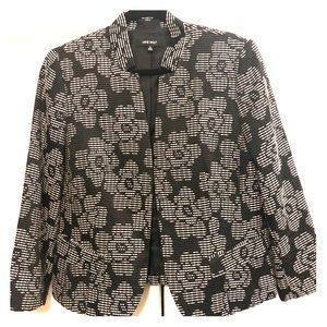 Nine West Flowered Blazer